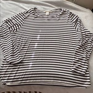 H&M Striped long sleeve shirt